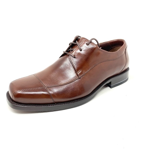 Johnston & Murphy Men's Dobson Oxford Capps Mahogany - Picture 1 of 7
